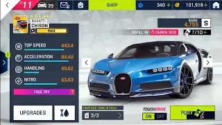 National Soccer Day | Asphalt 9 Golden Bugatti Chiron Gameplay