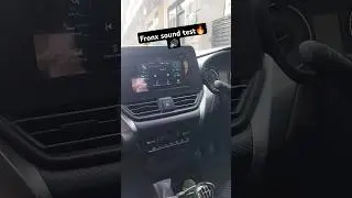 Fronx Delta plus sound test 🔊✅ #shorts #viralvideo #shortsfeed #youtubeshorts