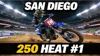 San Diego Supercross 2026 &ndash; 250 Heat 1 (Full Race)
