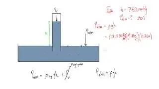 Barometer example problem