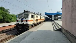 Rocking Acceleration and Skip Anand Vihar Railway Station 12305 Howrah - New Delhi Rajdhani Express