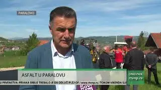 Asfalt stigao i do Paralova, građevinska sezona još intenzivnija