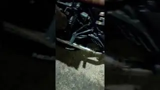 Suzuki Inazuma (GW:250) free flow exhaust/knalpot sound.