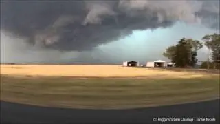 Supercell Crosses The Darling Downs, QLD, Australia 17-11-2012