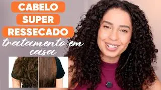 HOW TO SAVE DRY CURLY HAIR! SALON-QUALITY CARE AT HOME | JULIANA LOUISE