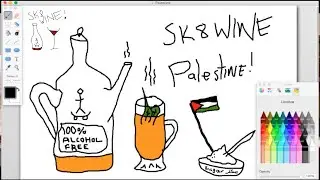 Sk8Wine's SkatePAL visit Asira Al-Shamaliya, 2015 [Full length]