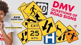 DMV Question of Road Signs | Practice Permit Test