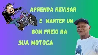Como funciona o sistema de freio da motocicleta,  quando e como trocar as pastilhas de freio.