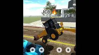 JCB 🔥 || Cheat Code || Indian Bike driving 3D || #trending #gaming #shorts