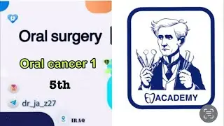 Oral surgery _ ( Oral cancer P.1 )