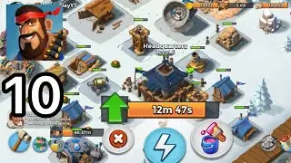 Boom Beach - Gameplay Walkthrough Part 10 - Upgrade Headquarters (iOS, Android)