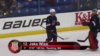 USA's Jake Wise gets natural hat trick vs. Madison -- 3/16/18