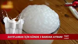 Zayıflamak İ&ccedil;in G&uuml;nde 3 Bardak Ayran!