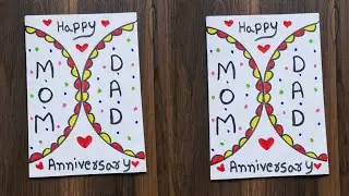 Wedding anniversary card #parents #grandparents #mom #dad #viral #diy #trending