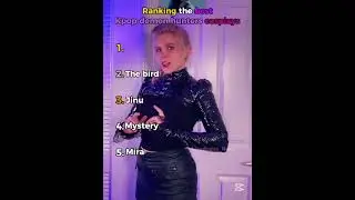 Ranking KDH cosplays #Kdh #kdh2 #kpdh #kpopdemonhunters #viral #shorts #fyp #fypシ゚viral #foryou