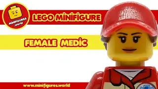⚕️ LEGO minifigure: Female Medic (cty0896) ⚕️ [HOSPITAL]