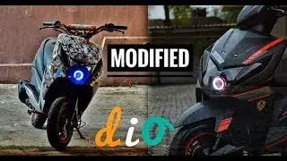 SHOCKING DIO SUPER CUSTOMIZATION-2019(CUSTOMIZED SCOOTERS & BIKES)-MODIFIED DIO