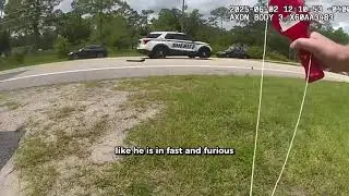 Criminal Code#1 / PIT Maneuver Ends Chaotic Chase with Barefoot Shirtless Florida Man #crime