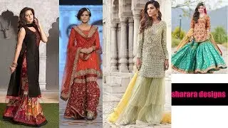 Latest trend of sharara designs 2018||pakistani sharara designs