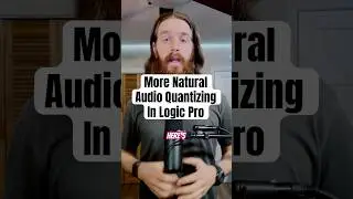 How to get more natural sounding quantizing in Logic Pro #musicproducer #logicprox