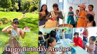 PAINT PARTY FOR ATE ZOE&rsquo;s BIRTHDAY!! SUPER ENJOY ANG LAHAT!! Thefewstertv