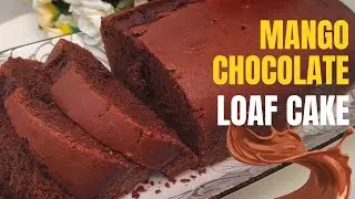 A Very Unique Mango Chocolate Loaf Cake with a Twist | HomeKitchen_Studio