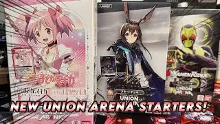 New Wave of UNION ARENA Starter Decks!!!
