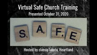 Safe Church Training Oct 31 policy formation