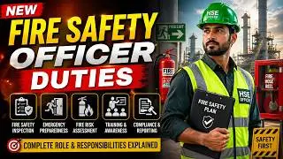 Fresher Fire Safety Officer Duties and Responsibilities | @Safetyvisionwala