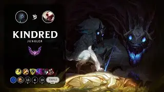 Kindred Jungle vs Lee Sin - EUW Master Patch 13.13