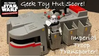 Vintage Kenner Star Wars Imperial Troop Transporter found at Geek Toy Hut in Arlington Hts, IL!
