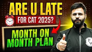 CAT 2025 Prep | Month on Month Plan that Created BLACKI Stories | By Rahul Sir | MBA Wallah
