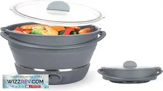 Drizzle Foldable Electric Cooker Travel Hot Pot Dual Voltage 100V 240V Hot
