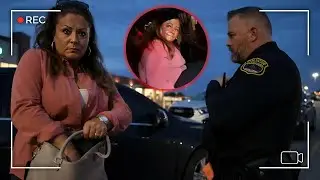 Police Bodycam: Shoplifting Karen Faces Instant Karma As Police Wait Outside