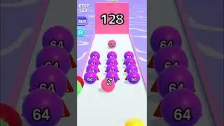 Ball Run 🏐 2048 game play no 93।।Infinity Run game।।gaming video।। #ballrun20
