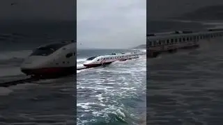 Future Trains That Glide Through Water? 🌊🚄 Most Scenic Ride You'll Ever Take!
