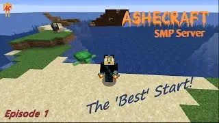 Welcome to AsheCraft SMP  I Episode 01 The 'Best' Start. Recorded on Java 1.15.2
