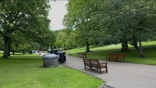 || Princes Street Gardens || Ross Fountain || Edinburgh || Scotland 🏴󠁧󠁢󠁳󠁣󠁴󠁿- Walking Tour unfiltered