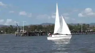Sailing Regatta boat race Granada to Zapatera Island Nicaragua