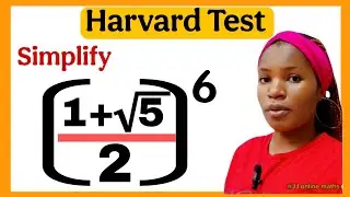 Harvard University entrance interview radical math question| No calculator is allowed
