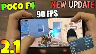 90FPS in POCO F4🔥NEW UPDATE 2.1 PUBG/BGMI SENSITIVITY & SETTINGS POCO X3 PRO, POCO F4