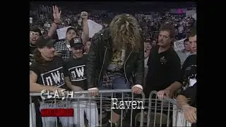 Ravens 1st match since WCW Return vs Stevie Richards. Raven wants Raven's Rules! 1997 (WCW)