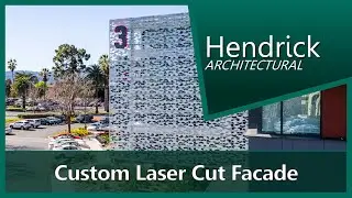 ▶ Custom Laser Cut Panels - Architectural Sheet Metal Work - X Facade