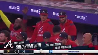 Matt Olson's 29th home run of the 2025 season