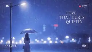 Love That Hurts Quietly | Emotional R&B OST | Korean Drama Vibes