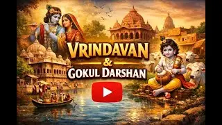 Exploring Vrindavan & Gokul | Spiritual Travel Vlog India Day 2 Part 2