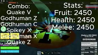Blox Fruits 1 Shot Quake Combo