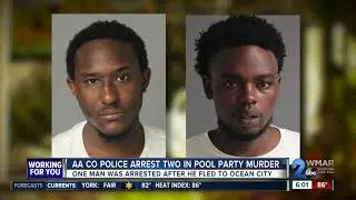 AA County Police arrest two in pool party murder