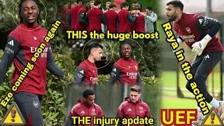 ⛔GUNNERS INTERVIEW, TODAY IN TRAINING STARTING AGAIN, ARTETA AND HIS BOYS ARE BACK 😱