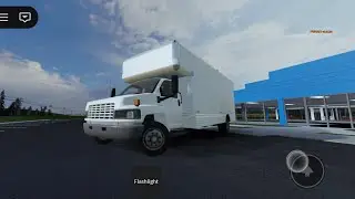 Driving a 2008 C6500 Topkick Box Truck to Five Nights in Freddy in Central Kansas Roleplay Roblox